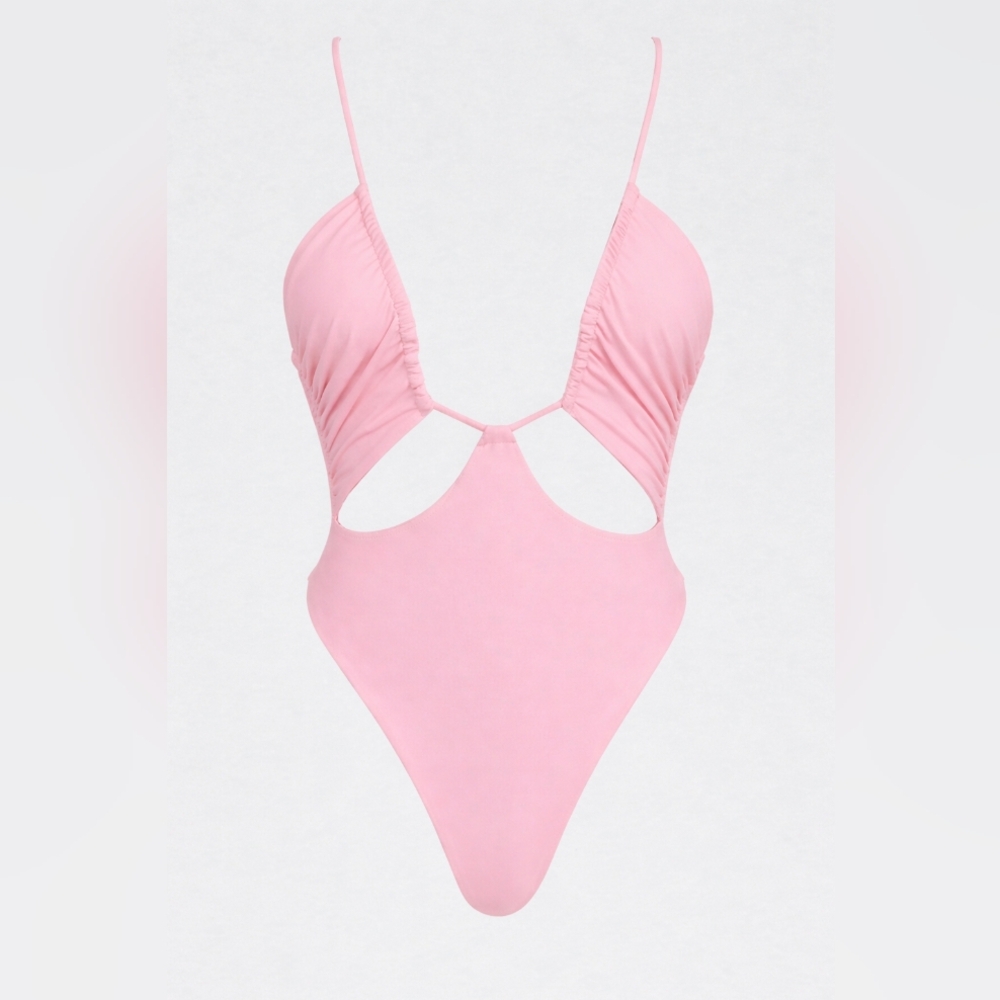 NEW Riot Swim Laken One Piece Blush Pink Swimsuit